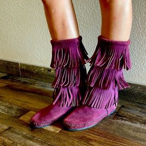 Minnetonka Moccasin Boots